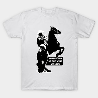 Man Riding on Horse T-Shirt